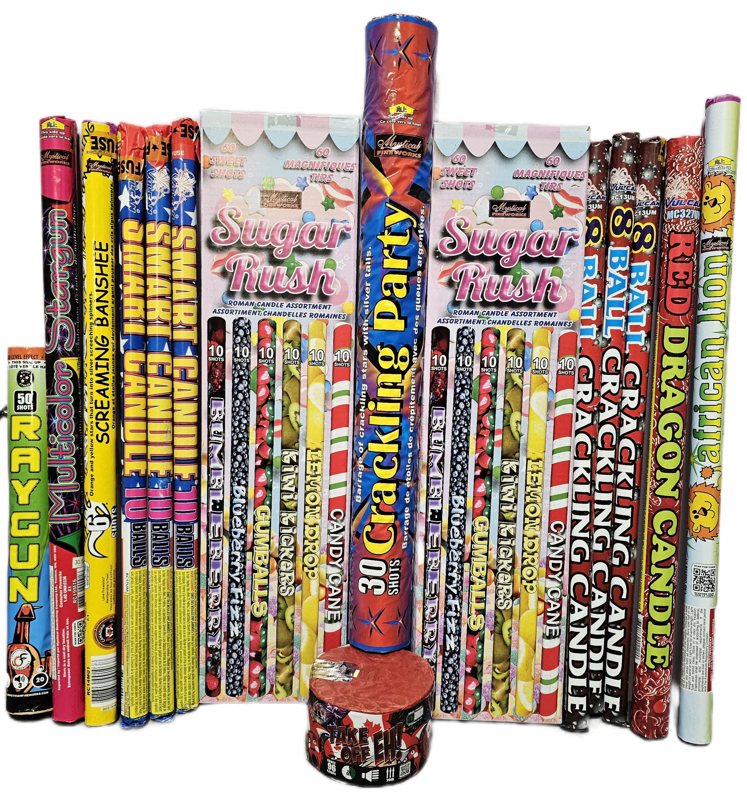 Big Bucket Of Shots Firework Bundle