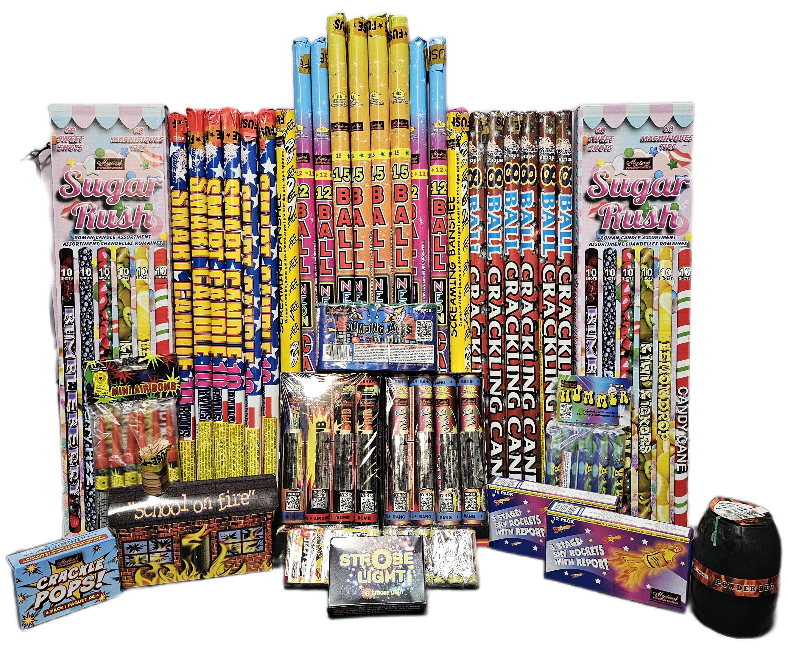 Retro Fireworks Bundle