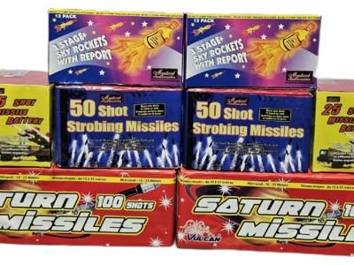 Missile & Rocket Firework Bundle